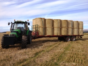 Dean Farquharson's Marshall Bale Trailer